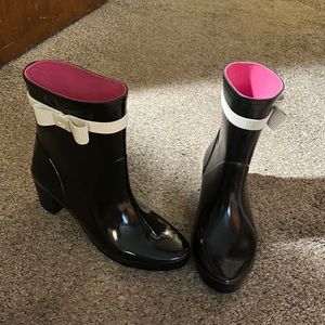 Size 8 Kate Spade Rain Boots
